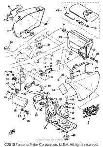 XS1100SH Боковые обтекатели