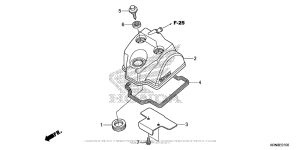  Крышка головки цилиндров