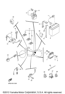 XVS11ASC Электрика