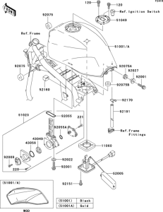 ZR1200 Fuel tank(1 / 2)