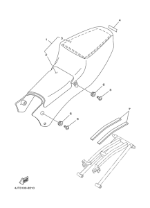 TZ125 Сиденье