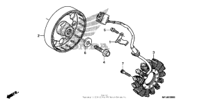 CBR600RR (ABS) Генератор