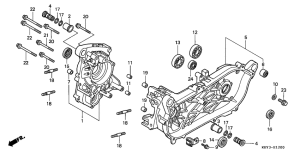 FES150 Картер двигателя