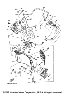 FZ10HB Радиатор и Патрубки