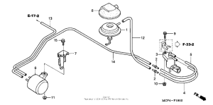 RVT1000R Vacuum tank ('02-'05)