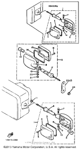 XS400RK Поворотники