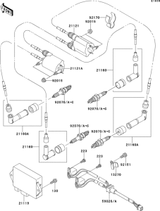 VN1500 Система зажигания