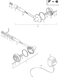 GS550 Поворотники