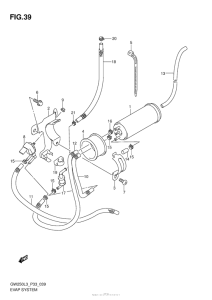 GSX-R250 Evap System