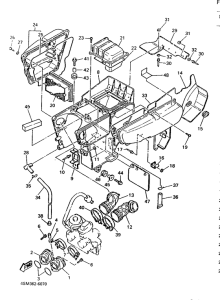 XT500E Впускная система