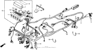 GL1200SEI Se-i wire harness 86