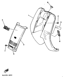 SH50 Ветровое стекло