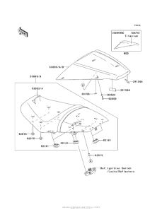 ZX1400 Сиденье