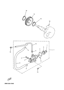 YN100 Масляный насос