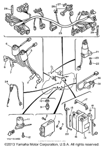 XJ700N Электрика