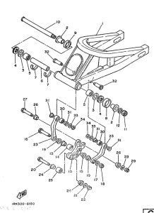 TZ250S/TZ250 Бугель