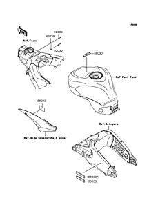 ZX1000 Лейбл предостережения