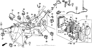GL1500I Gl1500i wire harness