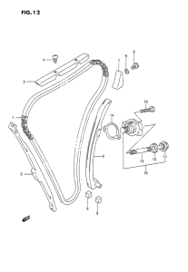 GSX1100 Держатель направляющей