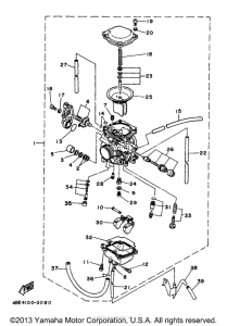 XT225J Карбюратор
