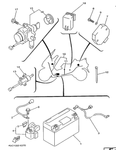 YP250 Электрика 1