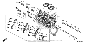  Головка цилиндров передняя