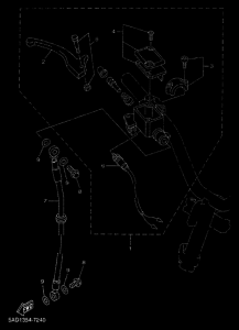 YN50 Передний тормозной цилиндр