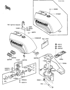 ZX750 Tank fuel