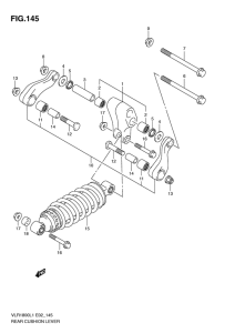 VLR1800 Втулки заднего рычага