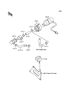 ZX636 Топливный насос