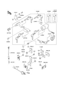 VN800 Замок зажикания