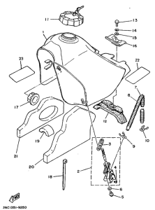  Топливный бак