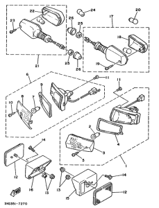 SH50 Поворотники