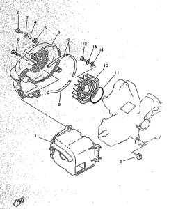 CY50R Air shroud. fan