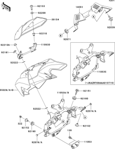 ZR1000 Cowling(a1h / a2h)