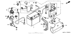 ST1300 Аккумулятор