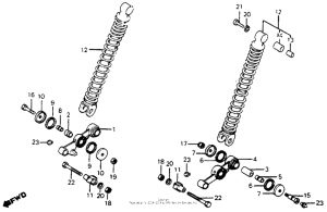 C70 Передняя вилка