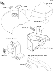 EJ650 Лейбл предостережения