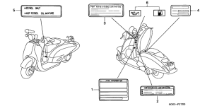 SRX90 Лейбл предостережения