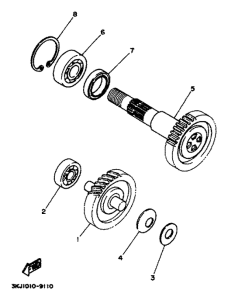 YA50R Трансмиссия