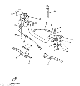 SR250 Interruptor de manija . palanc