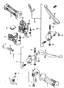 AH50 Рулевой переключатель