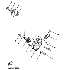 TZR50 Водяной насос