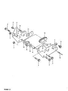 PE400 Направляющая цепи