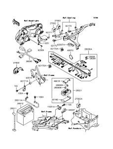 ZX636 Электрика