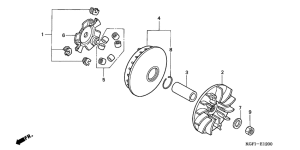 NES150 Вариатор