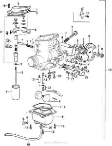 XL250 Карбюратор