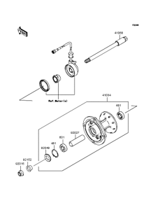  Переднее колесо