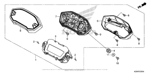 MSX125 Спидометр