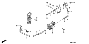 XL600V Воздушный клапан всасывания